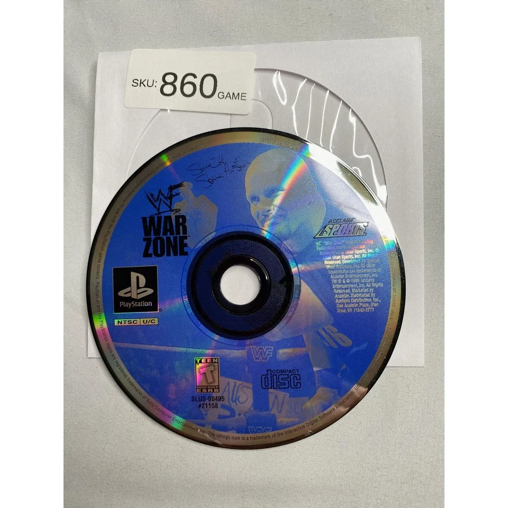 WWF War Zone Sony PlayStation 1